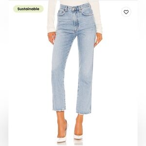 Agolde Pinch Waist High Rise Kick Jeans